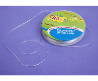 Elastic String 25m White